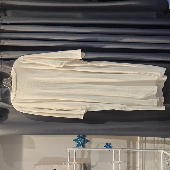 EUC Quaker Factory Women's sz 2X Button Trim Terry cloth Robe - Picture 4 of 7